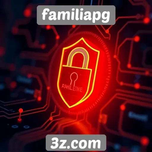 Avaliação de segurança no site familiapg